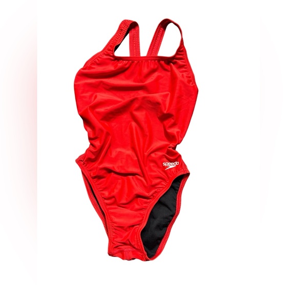 SPEEDO PRO LT womens swim competition TEAM RED swimsuit 6/32 NWT - Picture 6 of 6